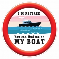 FUNNY BOATING STICKERS