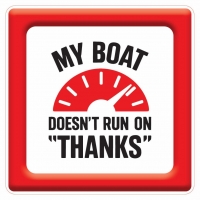FUNNY BOATING STICKERS
