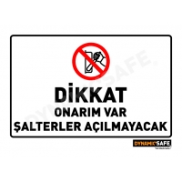 İkaz Levhası D 7534